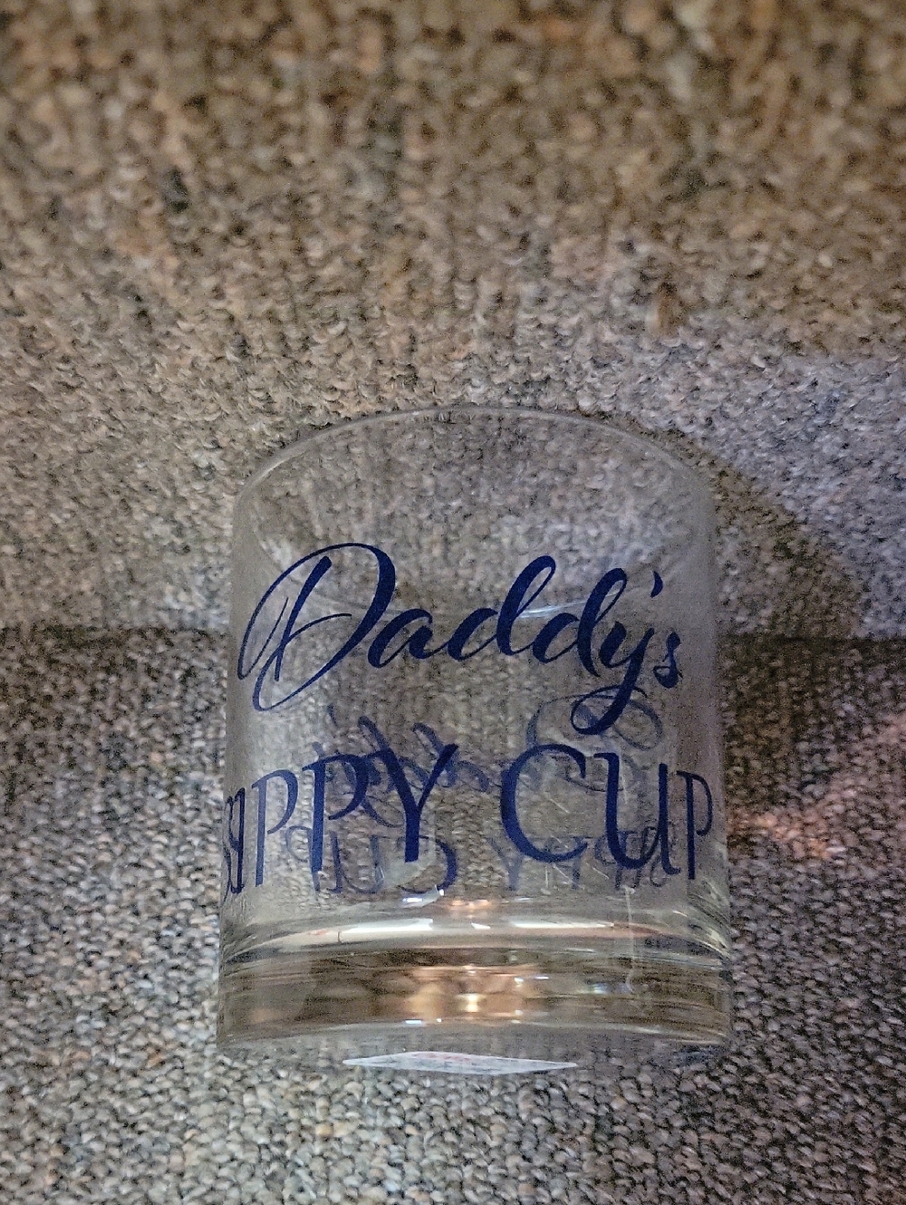 Stainless Steel & Black Cocktail Shaker Set with Wood Rack and Daddys Sippy Cup. - Picture 3 of 3